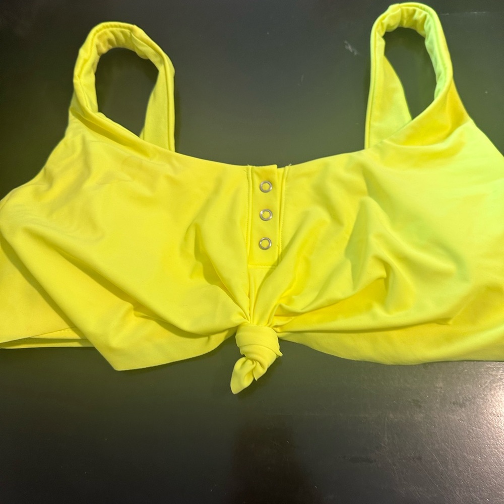 neon bikini top